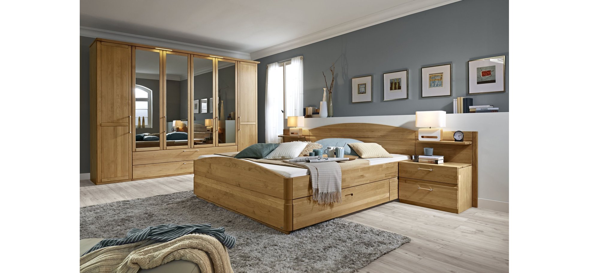 massives Schlafzimmer in Erle | Möbelhaus Pohl - Wilhelmshaven ... massives Schlafzimmer in Erle | Möbelhaus Pohl - Wilhelmshaven ...